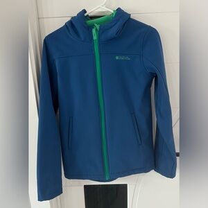 Mountain Warehouse Exodus Kids Softshell Jacket with Hood